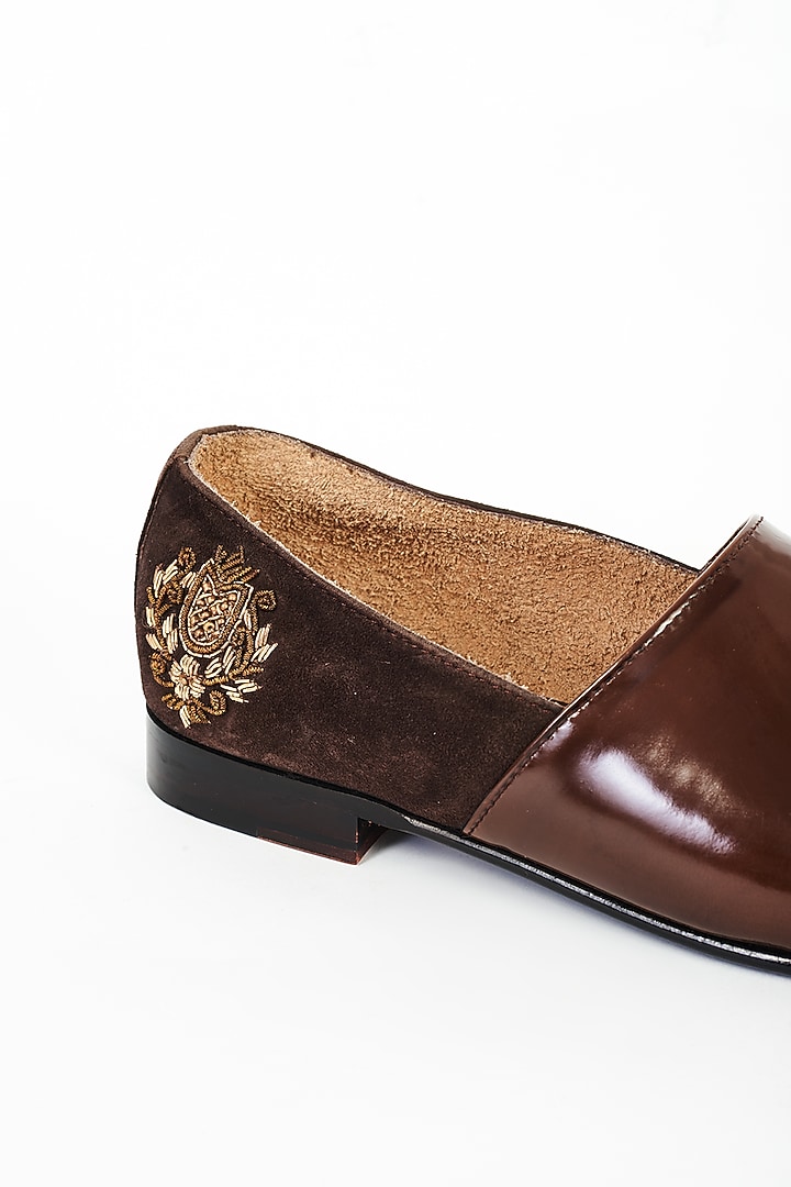 Brown Leather Shoes by ARTIMEN at Pernia's Pop Up Shop