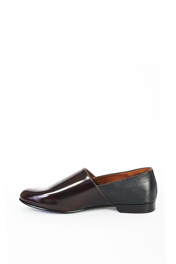 Brown Leather Shoes by ARTIMEN at Pernia's Pop Up Shop