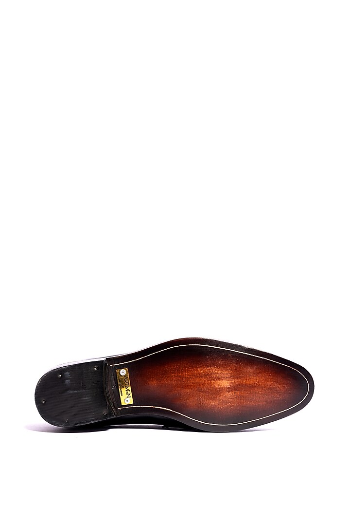Black Suede & Leather Loafers by ARTIMEN at Pernia's Pop Up Shop