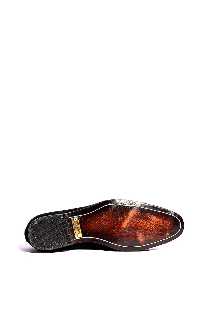 Black Leather Grippen Loafers by ARTIMEN at Pernia's Pop Up Shop