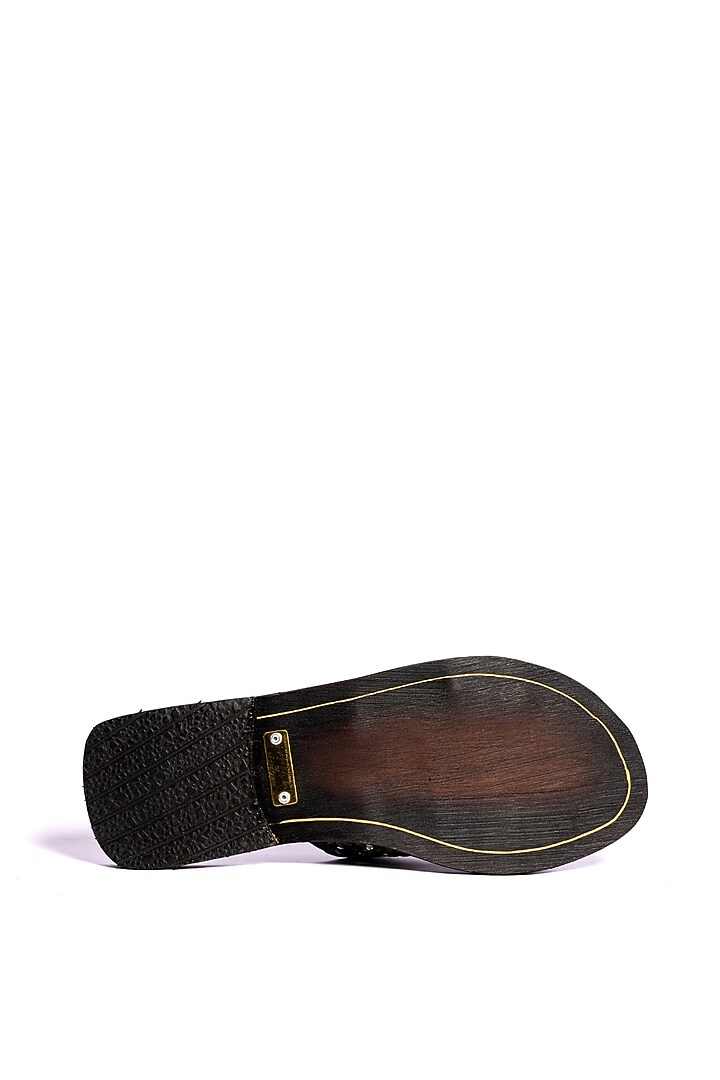 Green Velvet Slippers by ARTIMEN at Pernia's Pop Up Shop