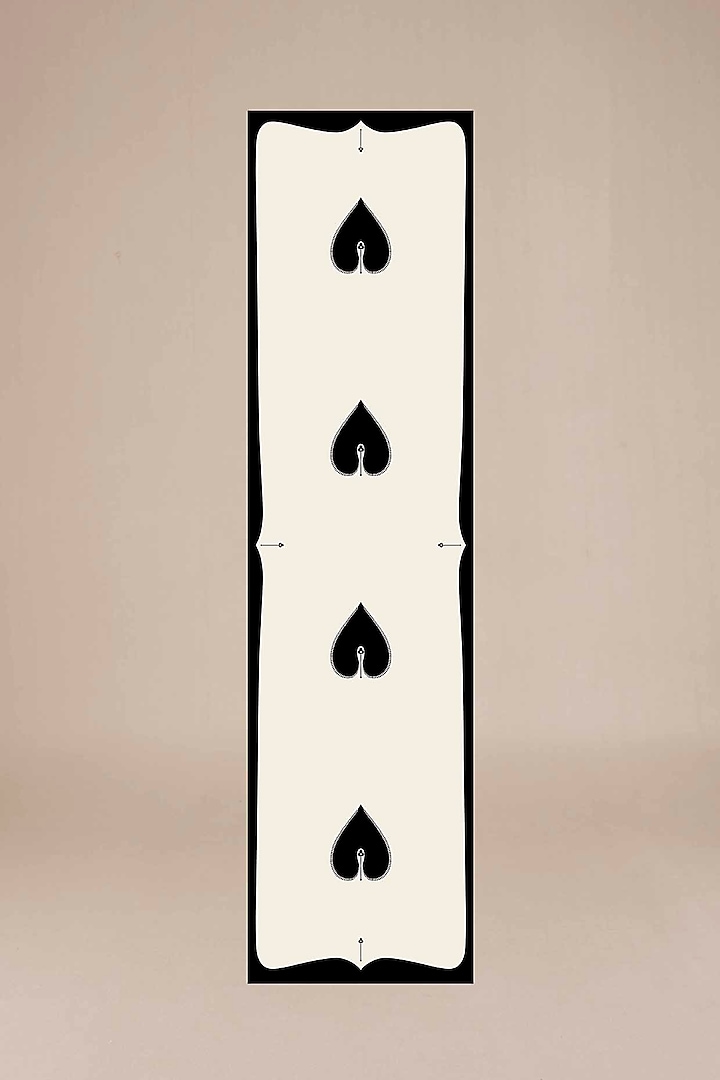 Ivory Chanderi Scarf by AMPM at Pernia's Pop Up Shop