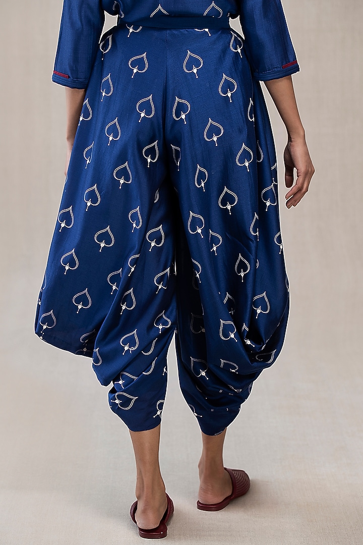 Indigo Printed Dhoti by AMPM at Pernia's Pop Up Shop