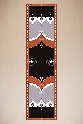 Black Printed Scarf by AMPM