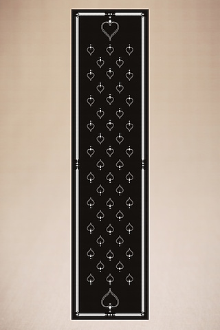 Black Printed Scarf by AMPM
