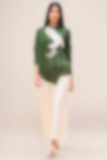Fern Green Pure Linen Co-Ord Set by AMPM at Pernia's Pop Up Shop
