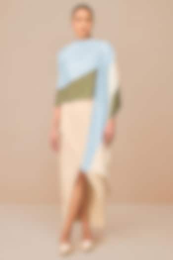 Ivory Pure Silk Scarf by AMPM at Pernia's Pop Up Shop