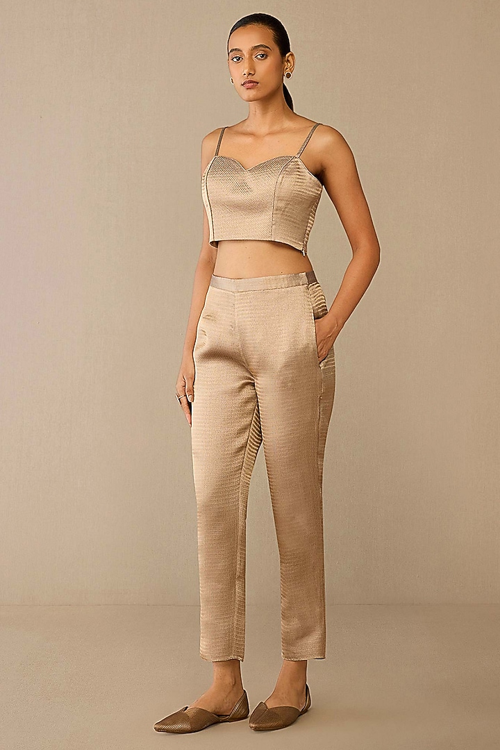 Golden Metallic Cape Set by AMPM at Pernia's Pop Up Shop