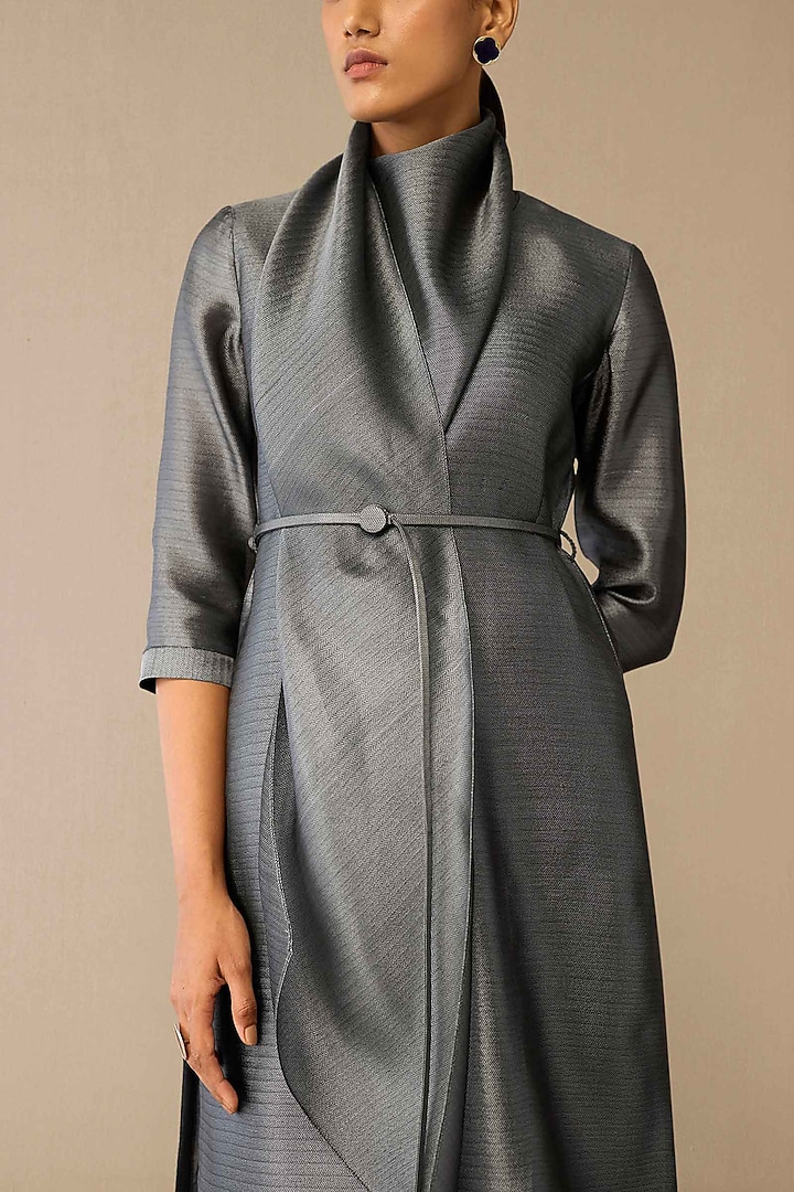Grey Metallic Tunic Set by AMPM at Pernia's Pop Up Shop