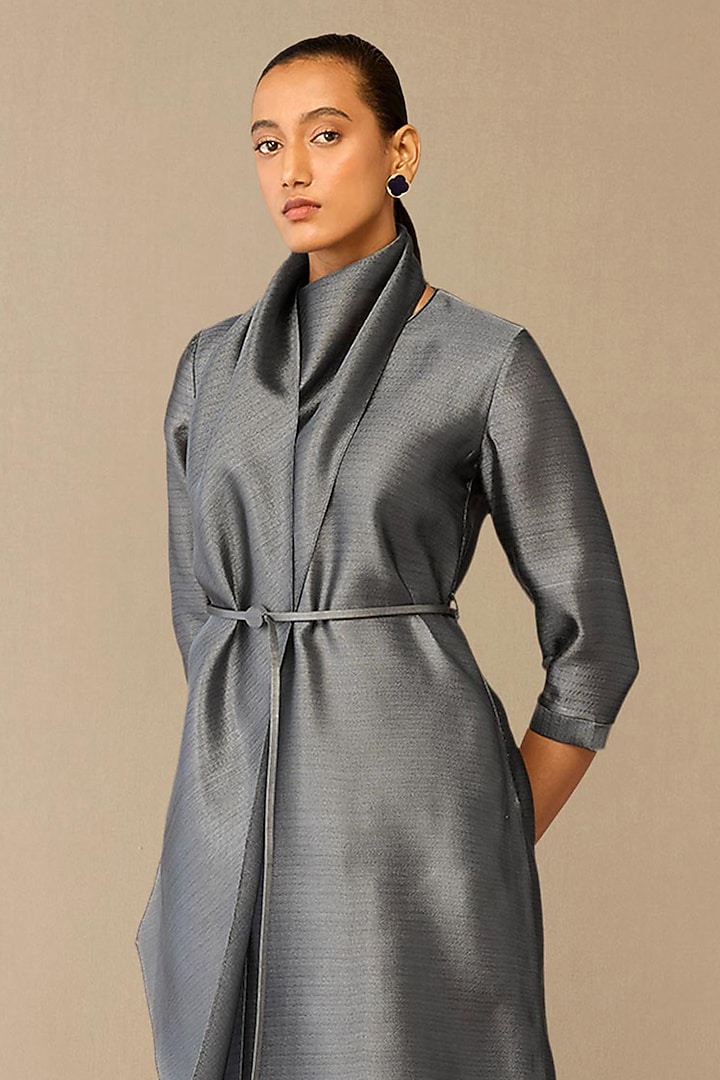 Grey Metallic Tunic Set by AMPM at Pernia's Pop Up Shop