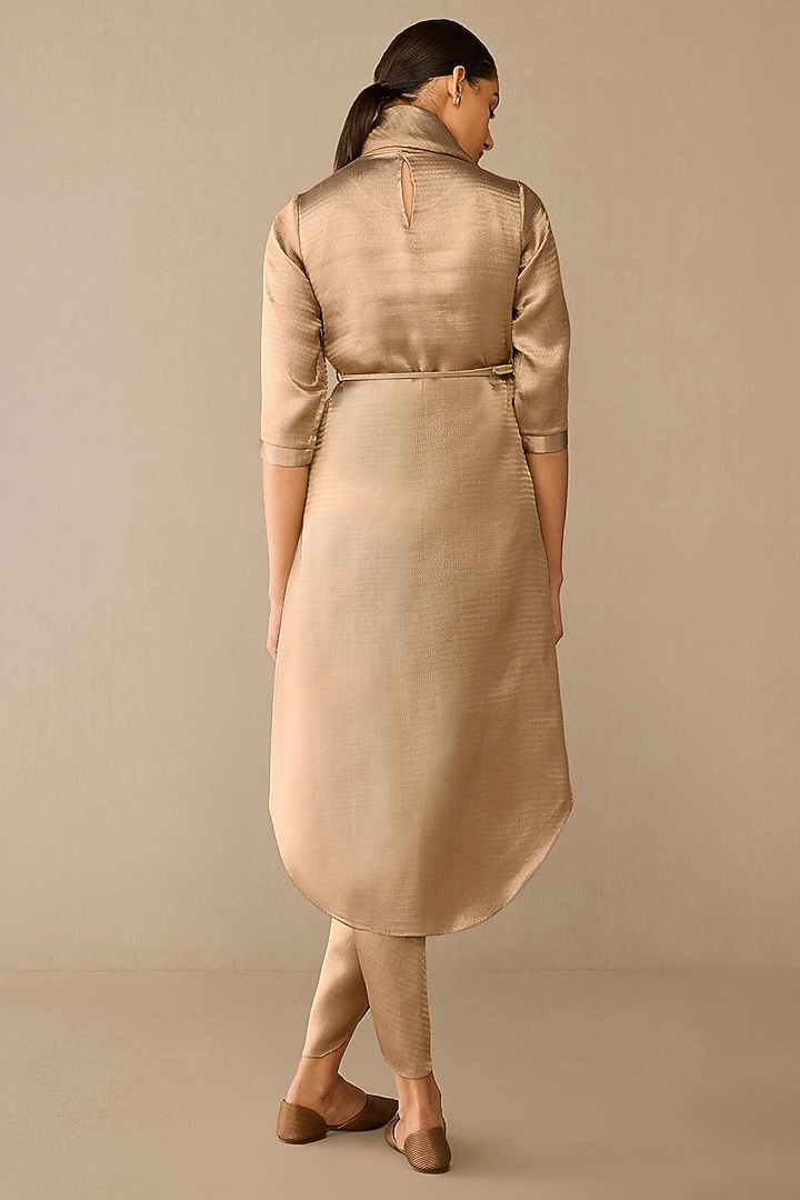 Golden Metallic Tunic Set by AMPM at Pernia's Pop Up Shop