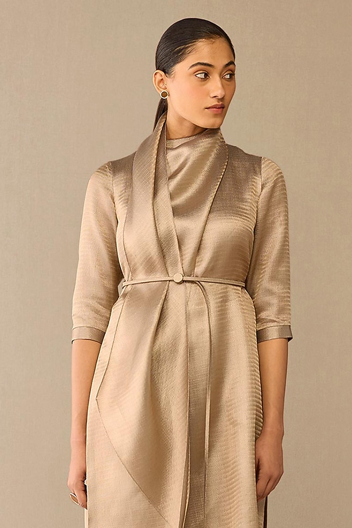 Golden Metallic Tunic Set by AMPM at Pernia's Pop Up Shop