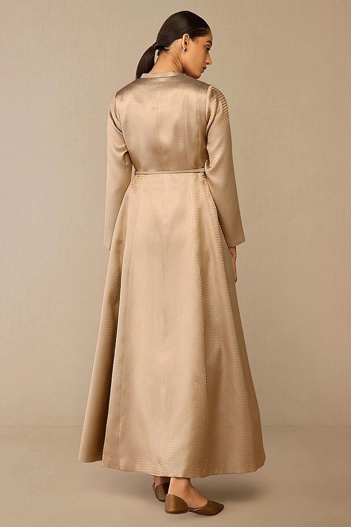Gold Metallic Jacket Set by AMPM at Pernia's Pop Up Shop