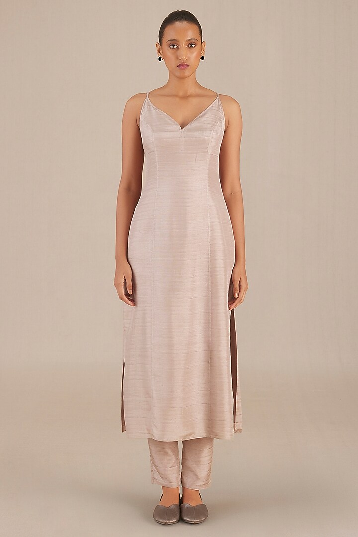 Black Silk Jacket Set by AMPM at Pernia's Pop Up Shop