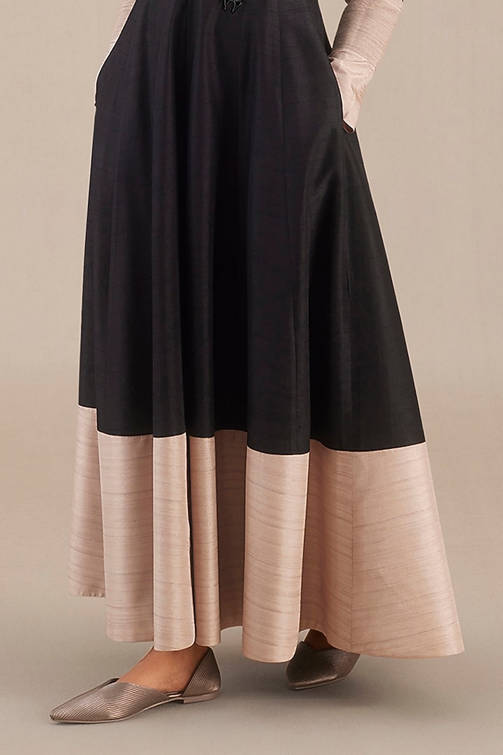 Black Silk Jacket Set by AMPM at Pernia's Pop Up Shop