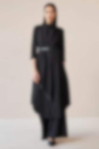 Black Wool Tunic Set by AMPM at Pernia's Pop Up Shop