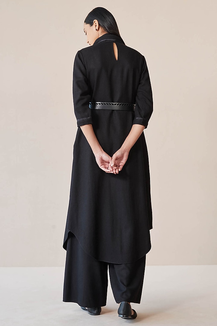 Black Wool Tunic Set by AMPM at Pernia's Pop Up Shop
