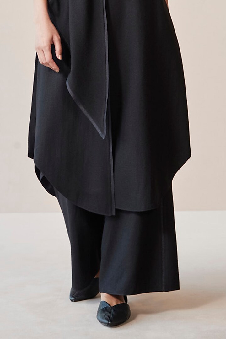 Black Wool Tunic Set by AMPM at Pernia's Pop Up Shop