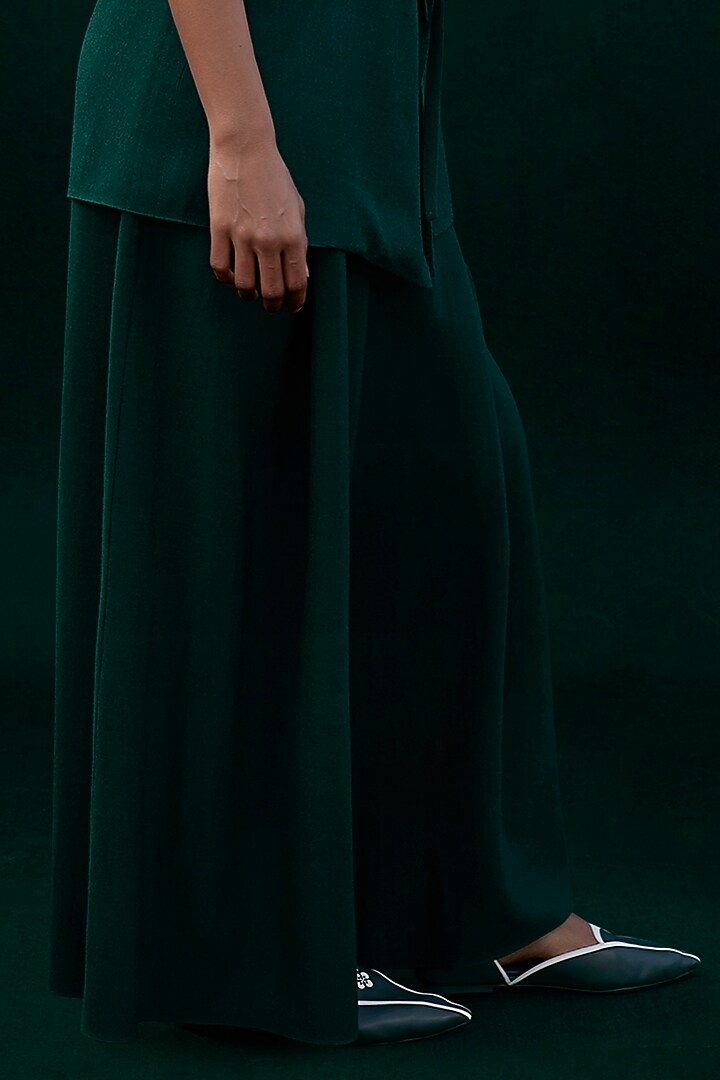 Green Embroidered Throw by AMPM at Pernia's Pop Up Shop
