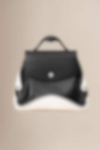 Black PU & Faux Leather Handbag by AMPM Accessories at Pernia's Pop Up Shop
