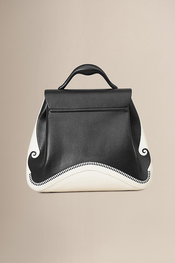 Black PU & Faux Leather Handbag by AMPM Accessories at Pernia's Pop Up Shop