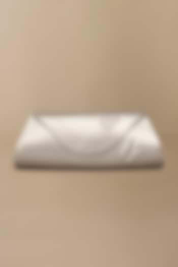 Silver Faux Leather Clutch by AMPM Accessories at Pernia's Pop Up Shop