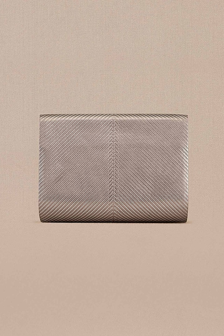 Metallic Toosh Faux Leather Embossed Bag by AMPM Accessories at Pernia's Pop Up Shop