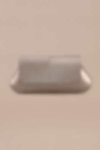 Metallic Faux Leather Corded Clutch by AMPM Accessories at Pernia's Pop Up Shop