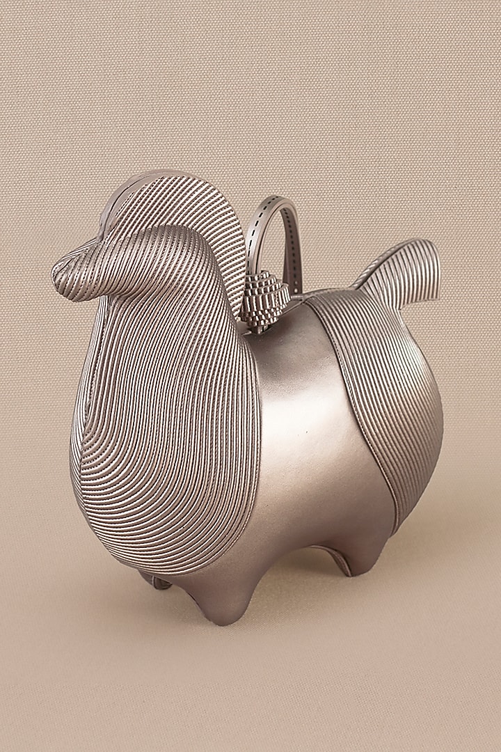 Metallic Faux Leather Bag Handle by AMPM Accessories at Pernia's Pop Up Shop