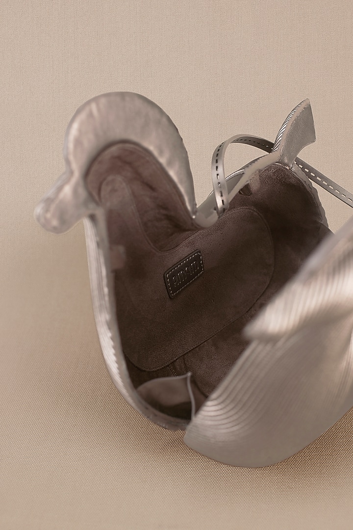 Metallic Faux Leather Bag Handle by AMPM Accessories at Pernia's Pop Up Shop