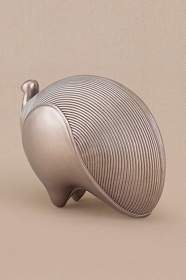 Metallic Faux Leather Bag Clutch by AMPM Accessories at Pernia's Pop Up Shop