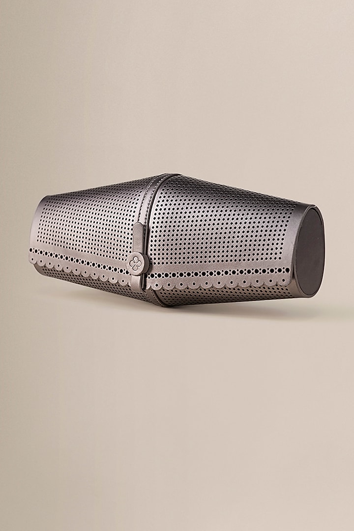 Metallic Toosh Faux Leather Clutch by AMPM Accessories at Pernia's Pop Up Shop