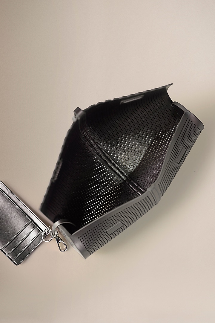 Metallic Toosh Faux Leather Clutch by AMPM Accessories at Pernia's Pop Up Shop