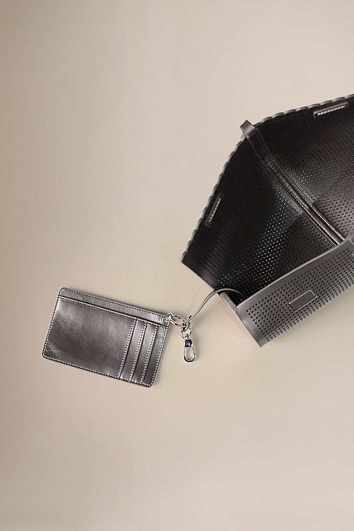Metallic Toosh Faux Leather Clutch by AMPM Accessories at Pernia's Pop Up Shop