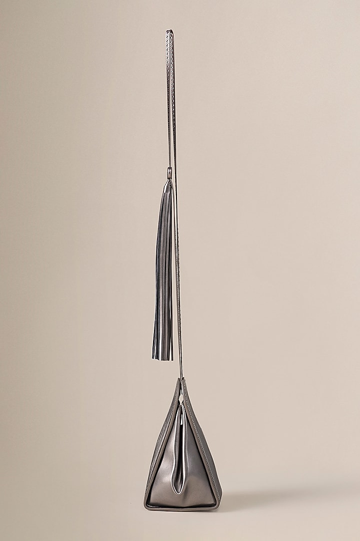 Metallic Toosh Faux Leather Sling Bag by AMPM Accessories at Pernia's Pop Up Shop