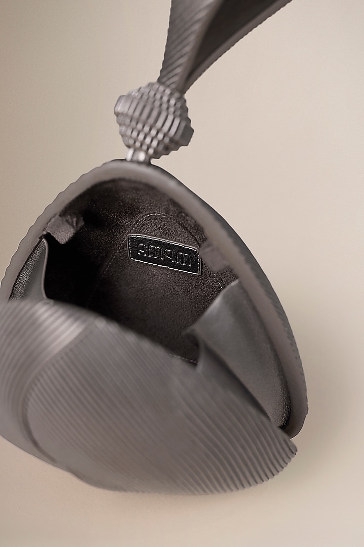 Metallic Toosh Faux Leather Wristlet Bag by AMPM Accessories at Pernia's Pop Up Shop