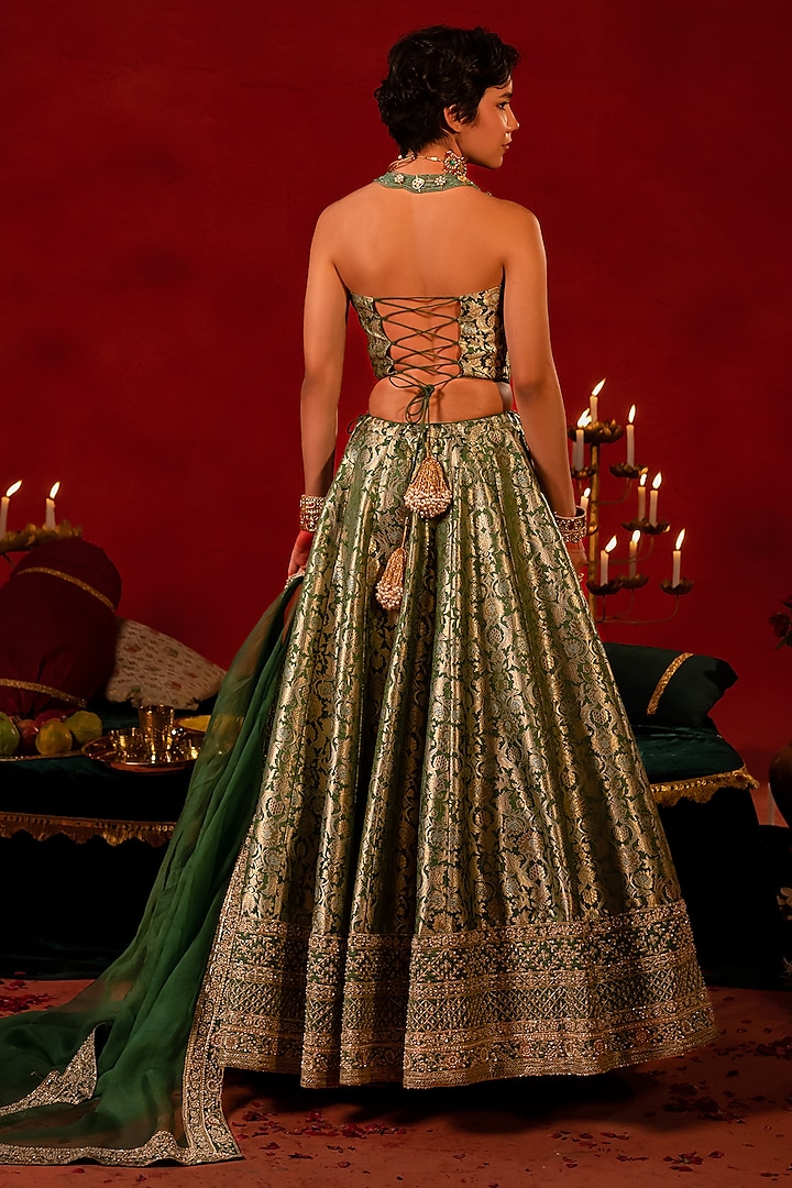 lehenga dress green Freya Sea Green Formal Lehenga Choli main image 1