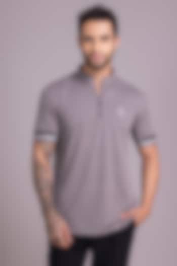 Mouse Grey Knit T-Shirt by AMIT ARORA