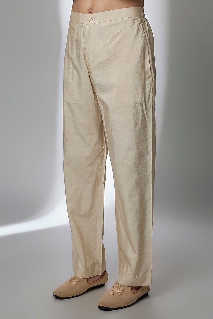 Light Olive Silk Wedding Indowestern Set by AMIT ARORA at Pernia's Pop Up Shop