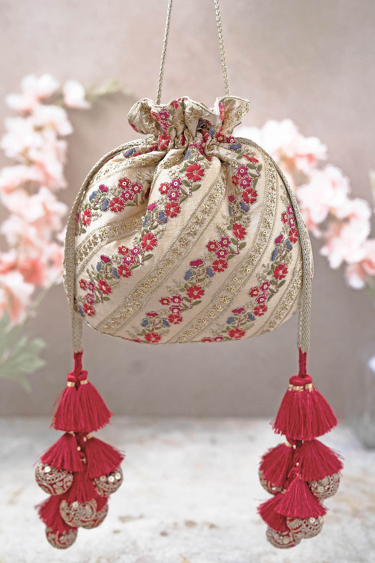 Embroidery Potli Bag | Buy Potli Bags Online In USA