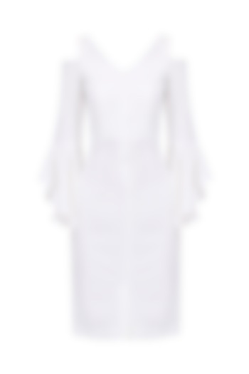 White Victorian Dress by AMIT GT