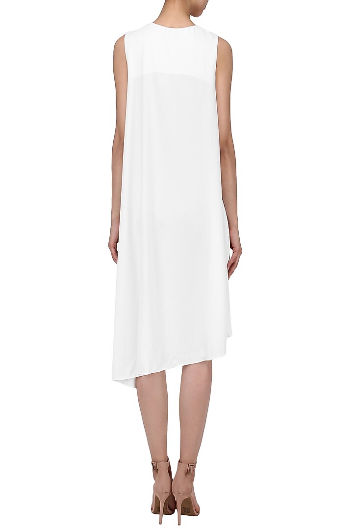 White Layered Dress available only at Pernia's Pop Up Shop.