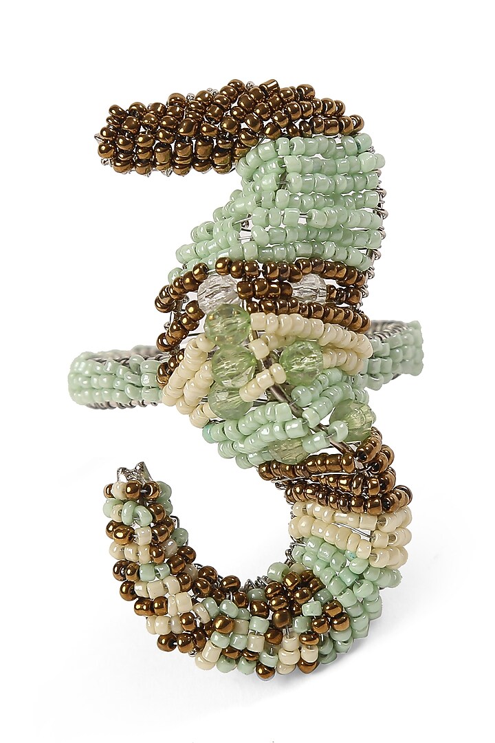 Sealife Beaded Napkin Rings (Set of 4) by Amoliconcepts at Pernia's Pop Up Shop