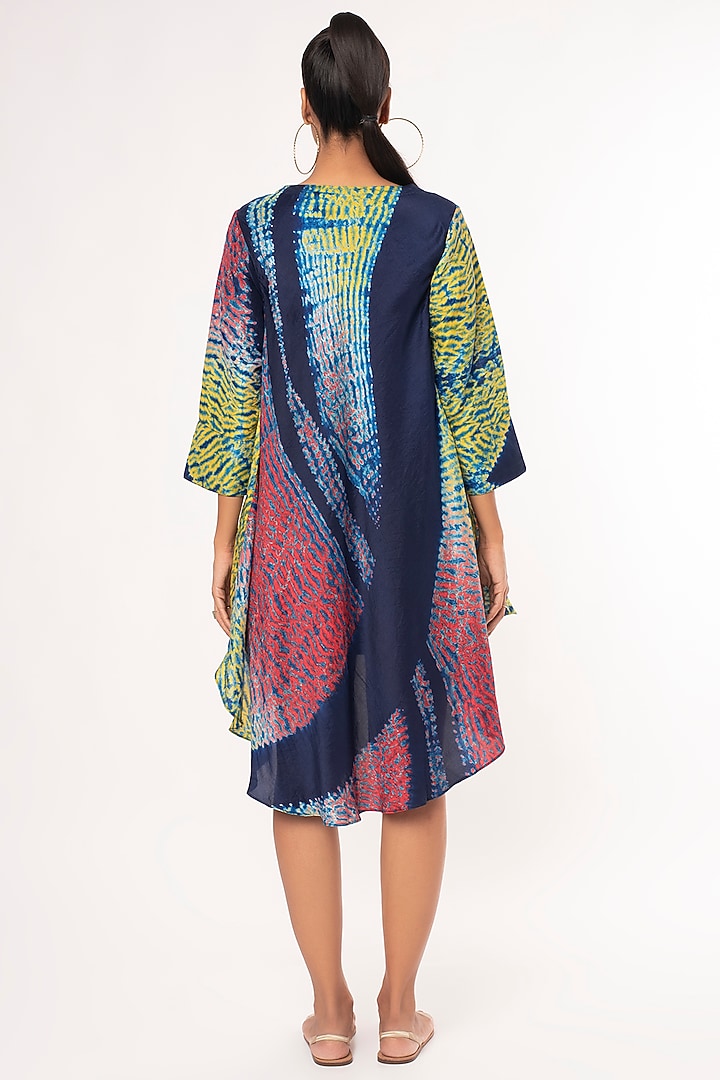 Multi-Colored Silk Tunic by Amrich at Pernia's Pop Up Shop