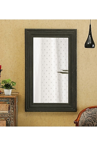 Black MDF Wall Mirror by Artisans Rose