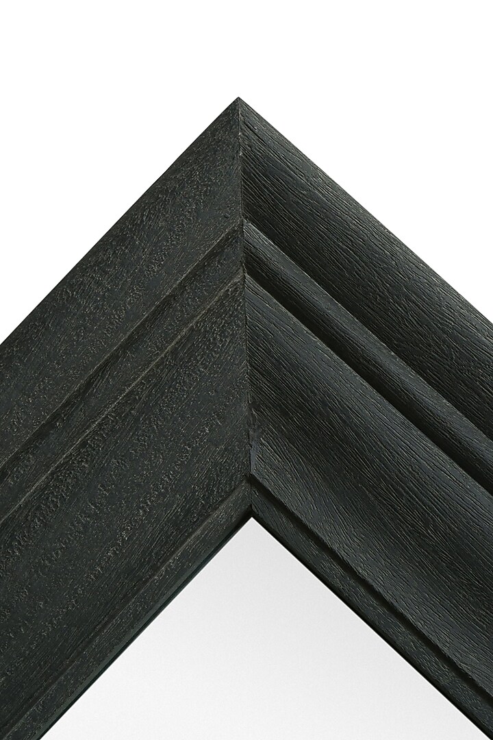 Black MDF Wall Mirror by Artisans Rose at Pernia's Pop Up Shop