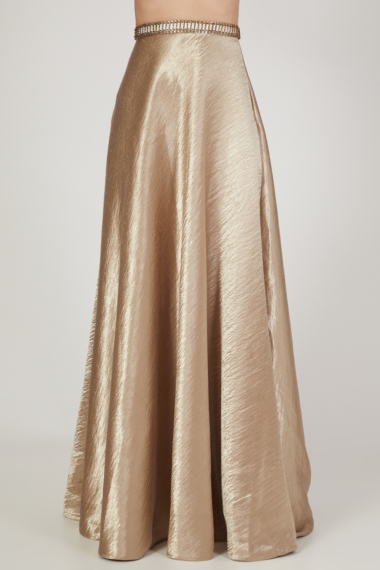 Gold 2024 lehenga skirt