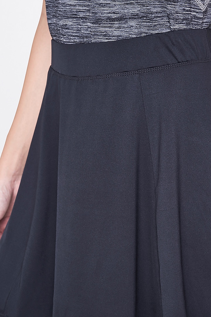 Grey Tank Top With Skirt by AND at Pernia's Pop Up Shop