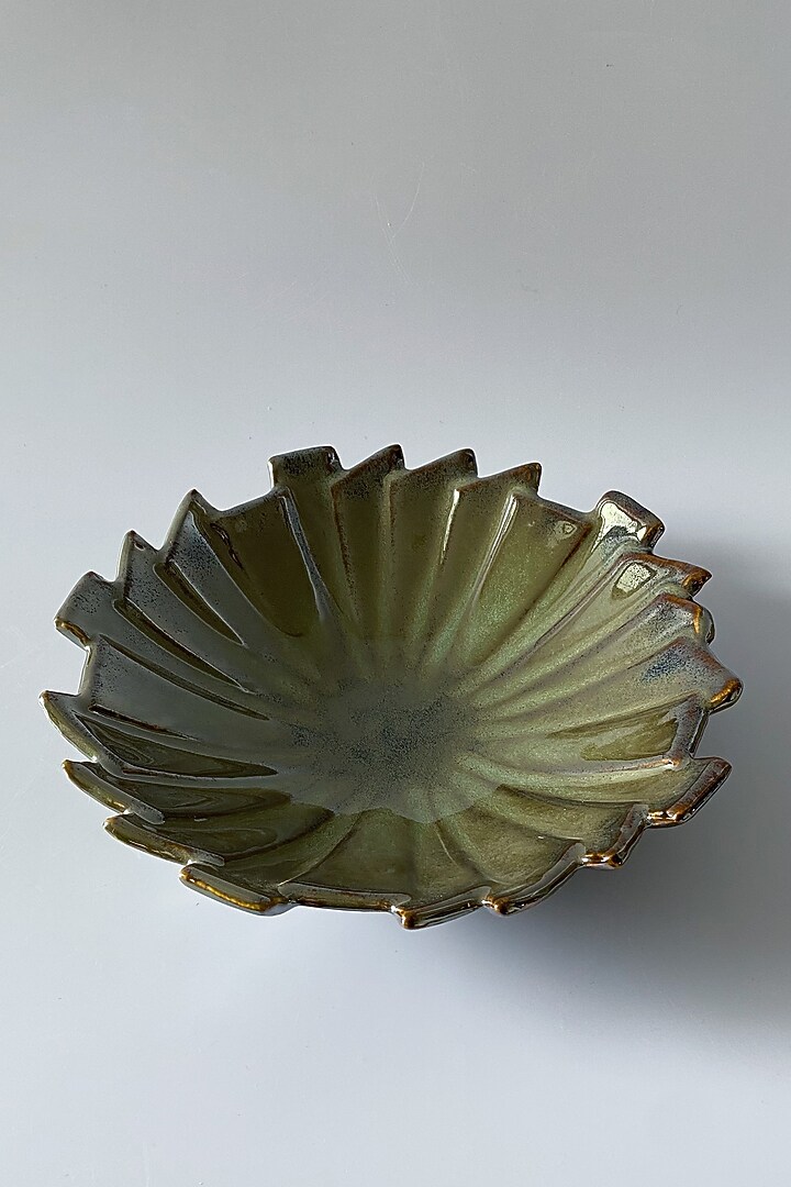 Ceramic Daintree Glazed Handcrafted Serving Bowl by Andneat at Pernia's Pop Up Shop