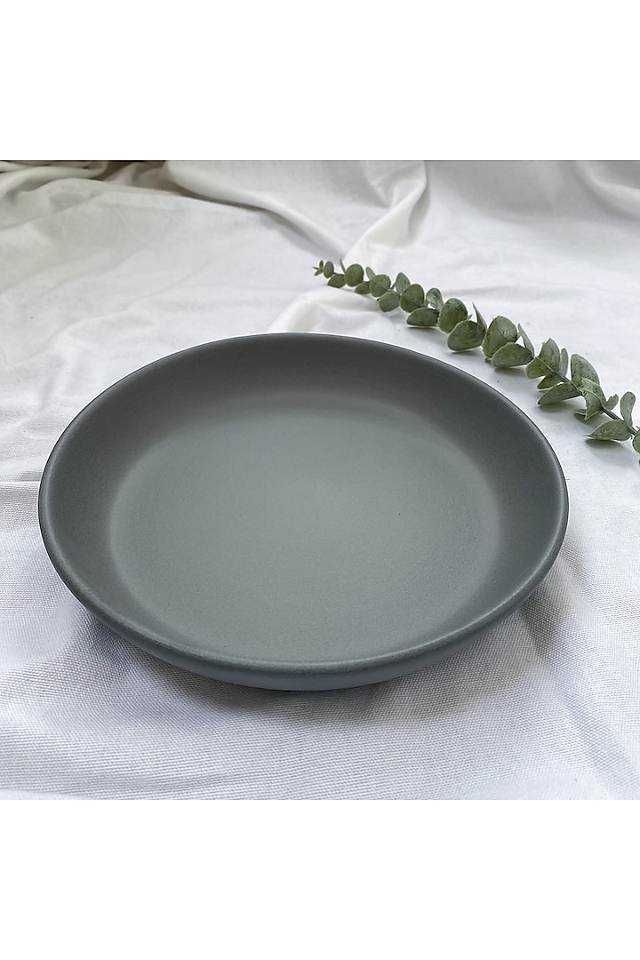 Grey Ceramic Matt Finish Dish by Andneat